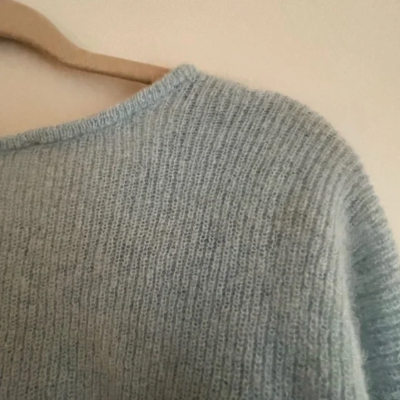 Sèzane Gaspard Light Blue Cardigan - Picture 5 of 5